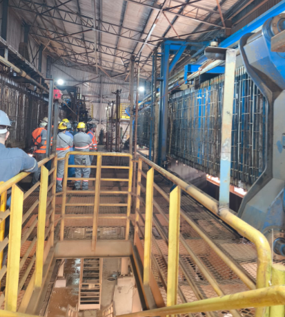 Implantação sistema elétrico e automação – Planta de Filtro Prensa, Grupo AVG